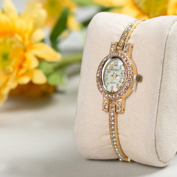 RELOJ PARA MUJER DORADO SMALL SOUSOU - Imagen 2