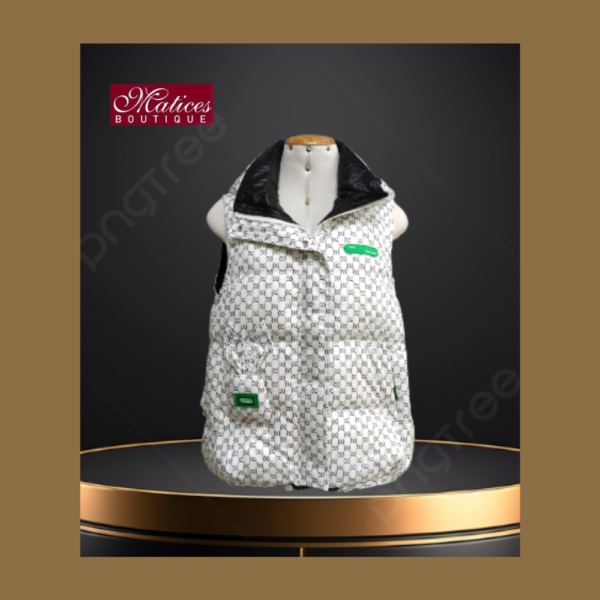 CHALECO IMPERMIABLE BLANCO